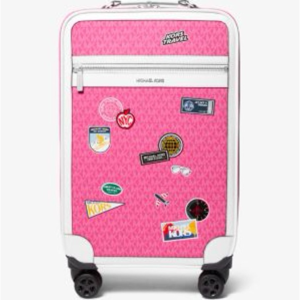 Small Embellished Signature Logo Suitcase